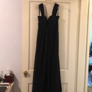 Bill Levkoff 984 Black Bridesmaids Dress